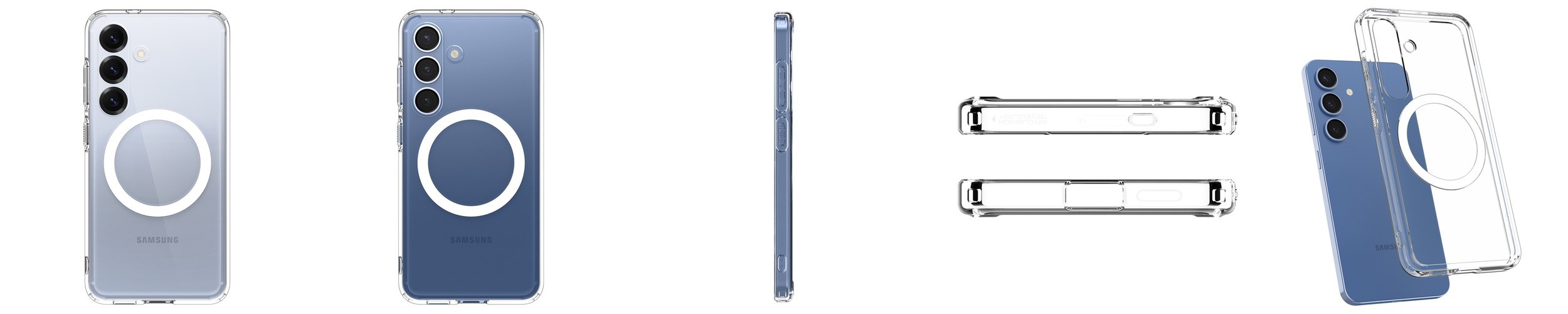 슈피겐 투명 케이스 울트라하이브리드 갤럭시S25 플러스, PC/TPU, 크리스탈클리어