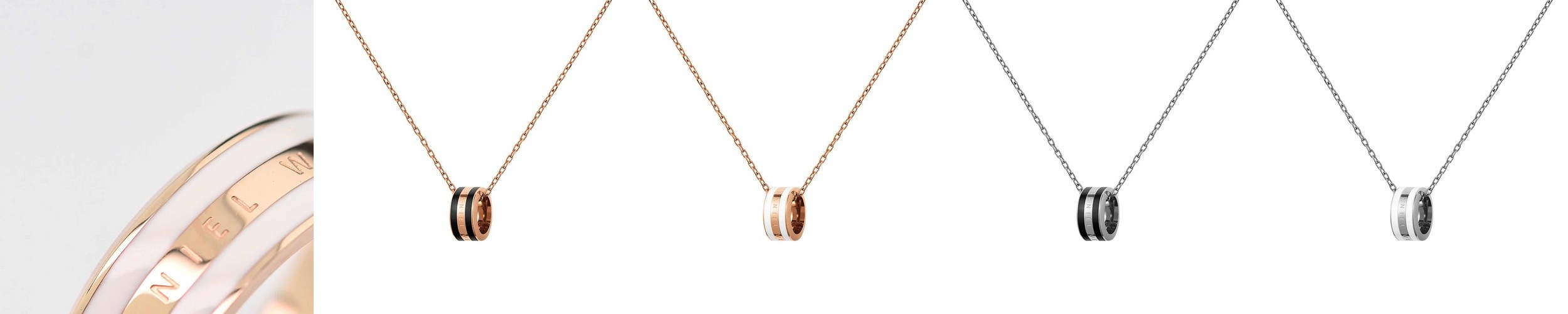 롤라로즈 Ivy 마더오브펄 비즈 화이트 여성목걸이 LR50040