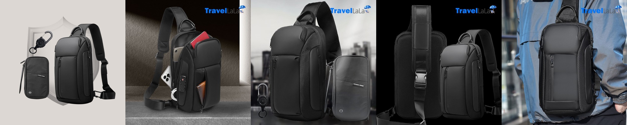 옆으로매는 가방 도난 소매치기방지 어깨 핸드폰 남자 미니 체스트백 바디백