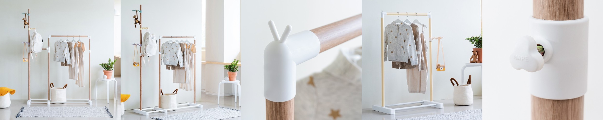 시스템행거 스탠드 옷걸이 드레스룸 철제 옷장 400400900 3단 2행거