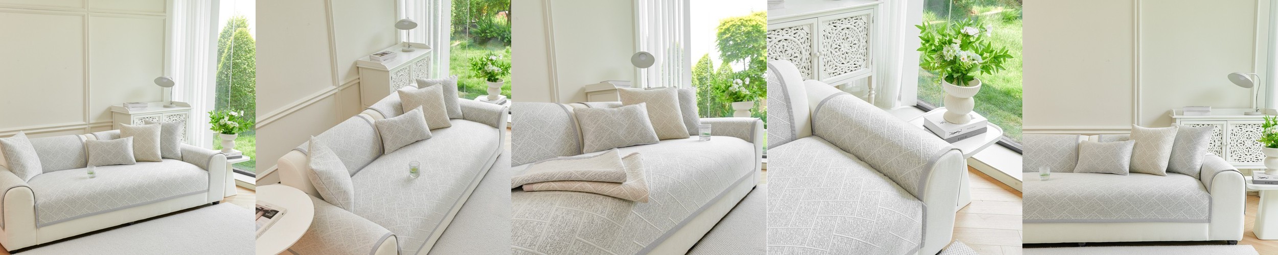 (재고처분) 방수 논슬립 쇼파패드 1+1 고양이 쇼파 보호 소파패드 70×210