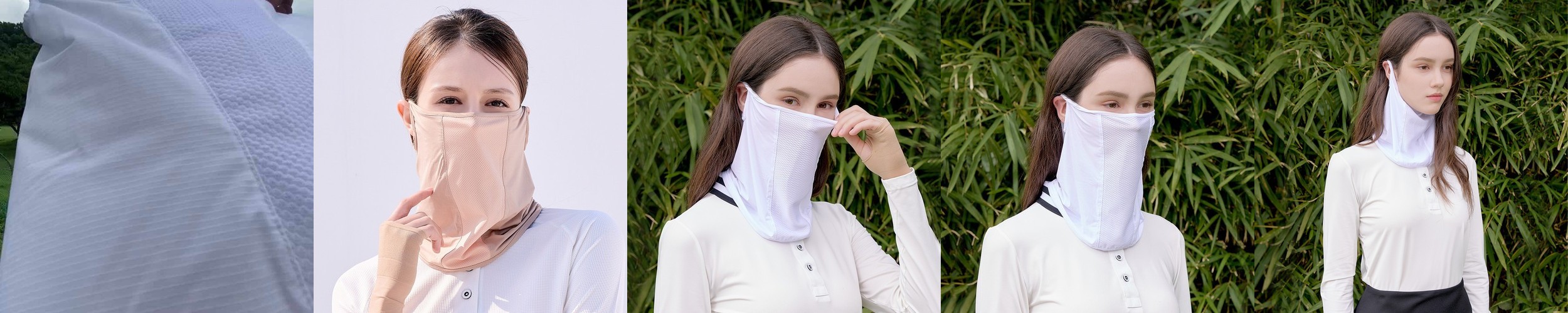 블랙야크 얼굴 햇빛가리개 골프마스크 자외선차단 마스크