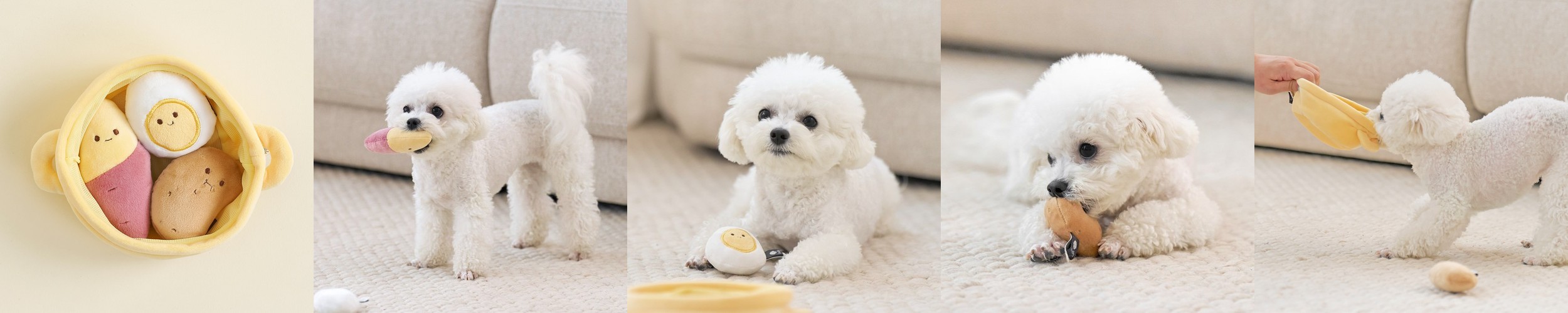 바잇미 바스락 비닐즈 포켓 장난감 (바스락/터그)