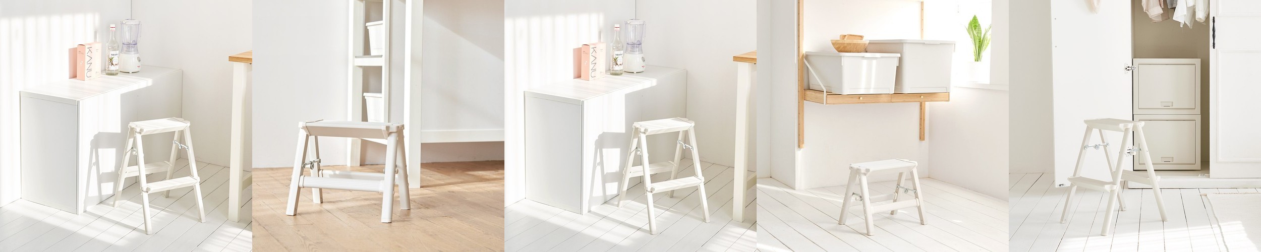 알파카 가정용 접이식 안전 사다리 2단 A형 낮은 이동식사다리