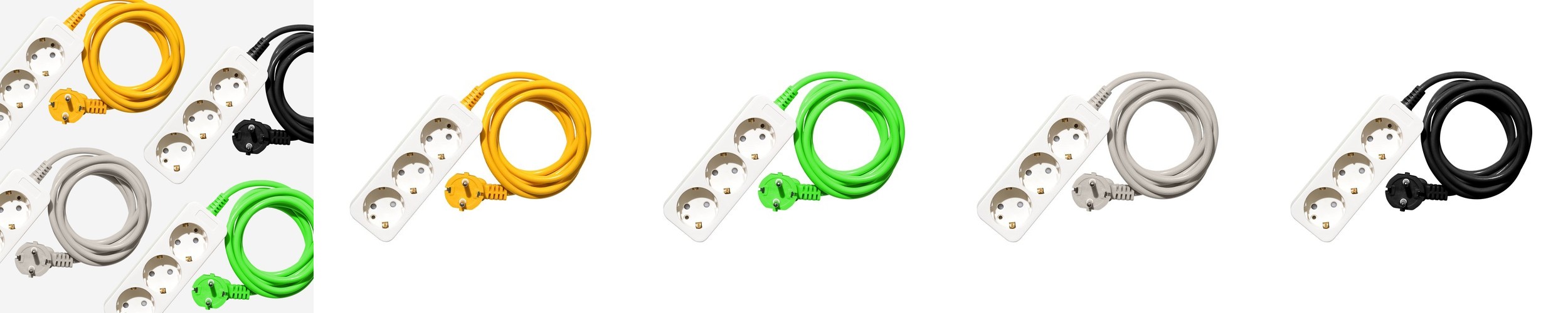 아이디탭(IDtap) 멀티탭 3구 개별스위치 USB 2포트 1.5m