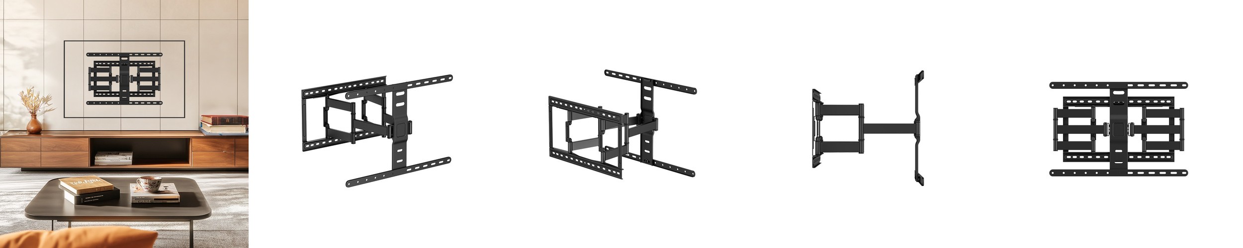 사운드바거치대 무타공브라켓 셋탑박스 공유기 스피커 TV 소