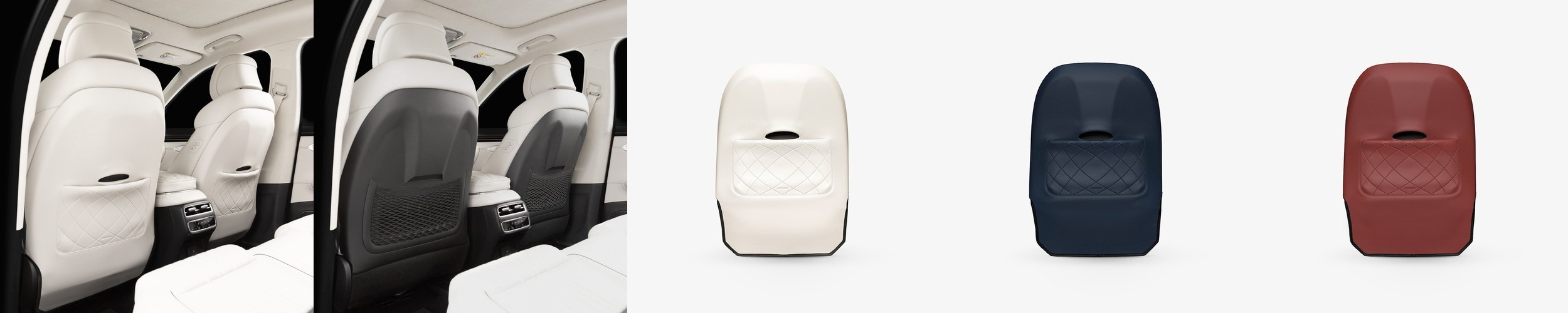 쏘렌토MQ4 페이스리프트 아임반 차량용 시트백커버 자동차 킥매트 시트커버 보호 1세트