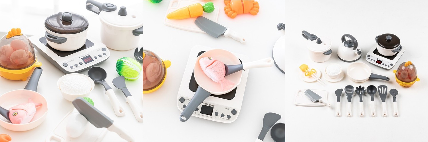 작동하는 주방놀이 2종 선택 전자레인지 믹서기 반응형 장난감