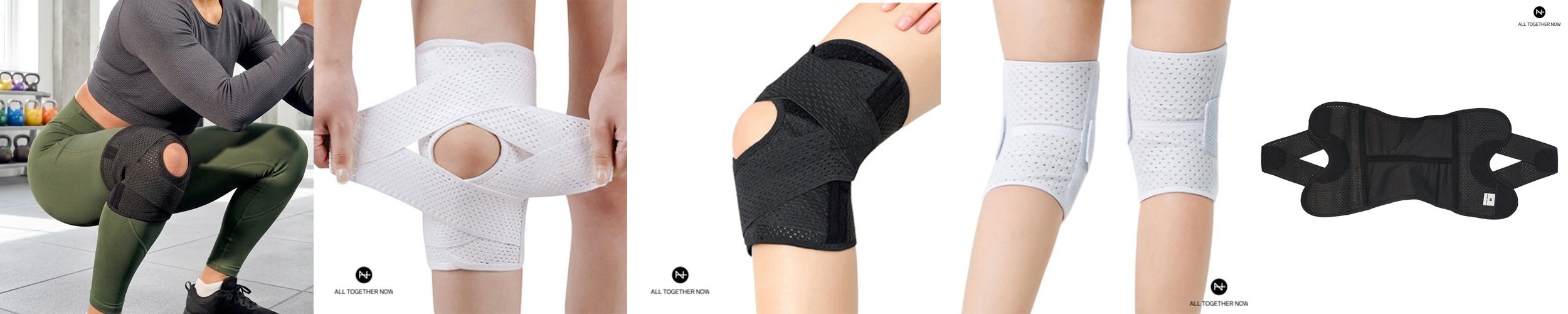[간호사가 직접 개발] 러닝 무릎보호대 슬개골 슬개건 보호대 단품 세트