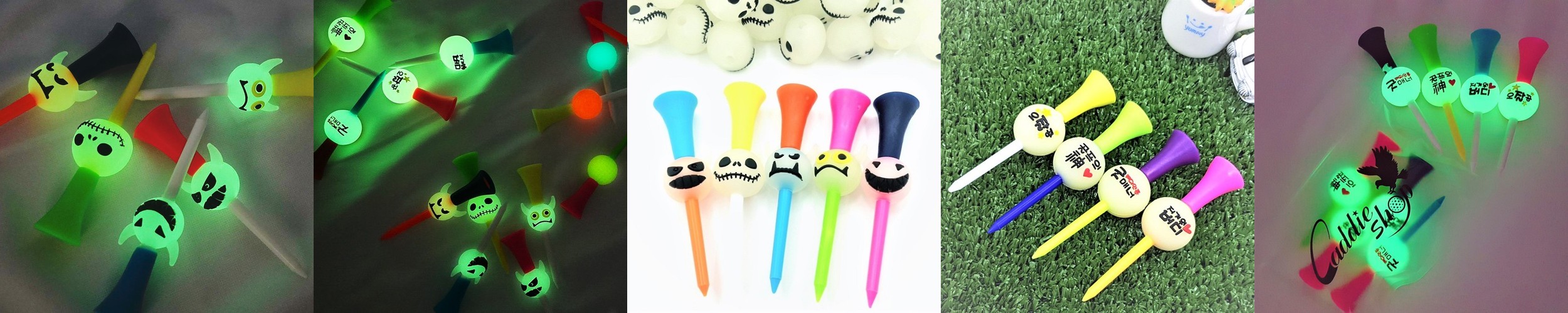 스미스앤레더 골프 볼마커 자석 클립 스틴 가죽 골드