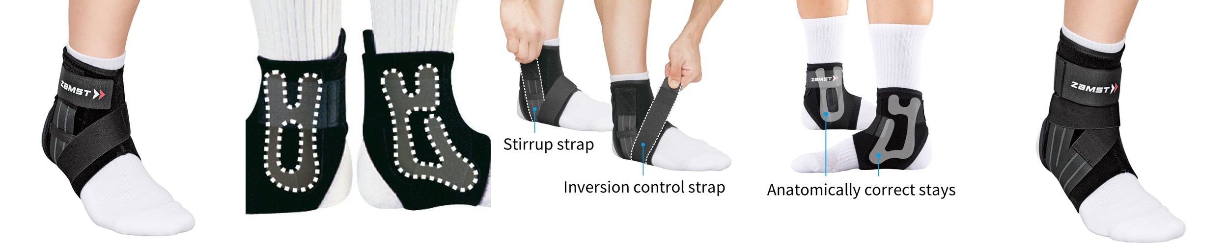 프로핏 발목보호대 아킬레스건염 아대 얇은 런닝 축구 골프 테니스 테이핑 밴드 반깁스