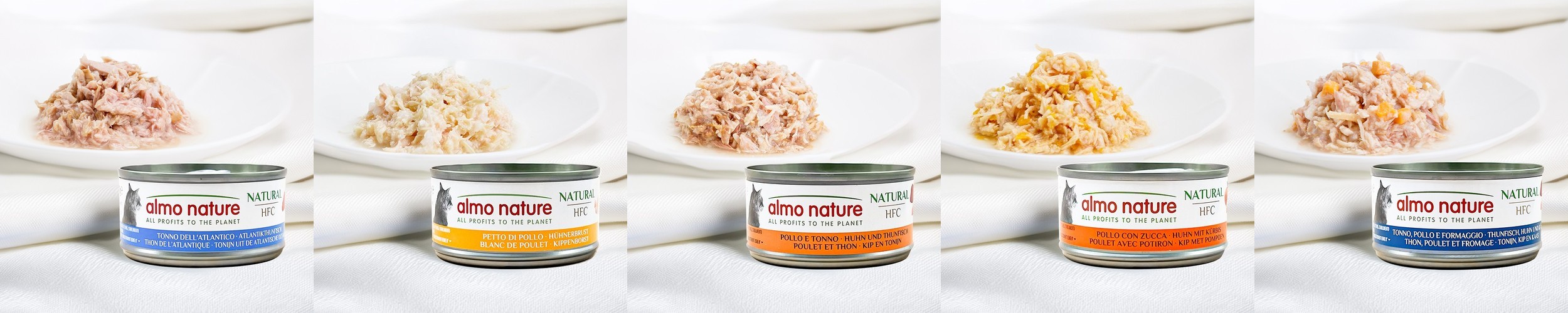 [N포인트] 알모네이쳐 HFC 고양이 주식캔 습식사료 젤리 참치 오징어, 70g, 24개