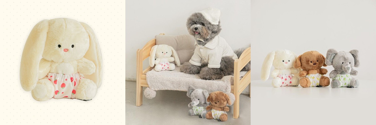 바잇미 바스락 비닐즈 포켓 장난감 (바스락/터그)