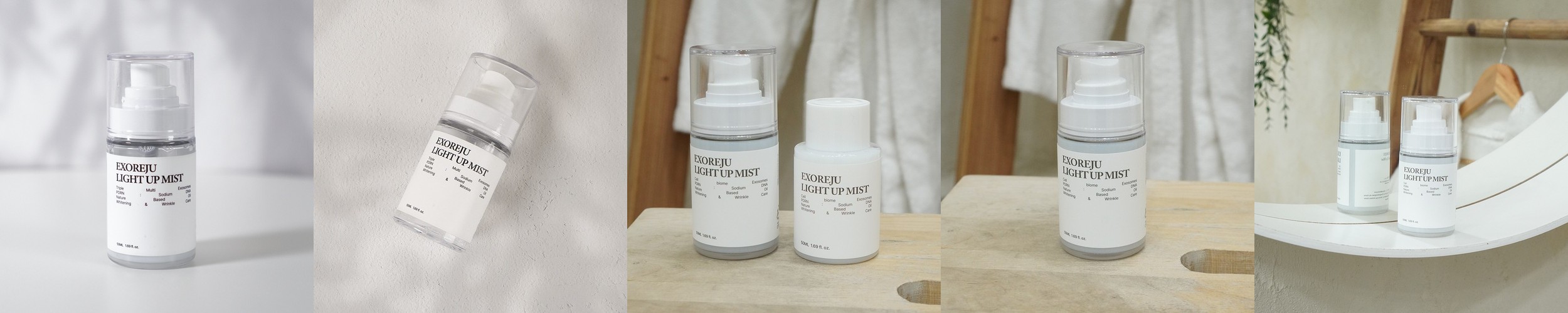 라라폴리 리얼 알로에 베라 100% 미스트 120ml 4개 세트 수분 쿨링 진정