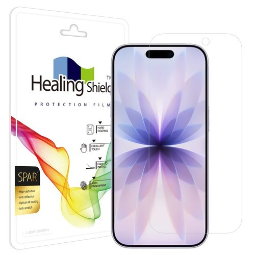 지니비 리얼컬러 AR 초고화질 무반사 강화유리 필름 아이폰17 프로 맥스, 1매입