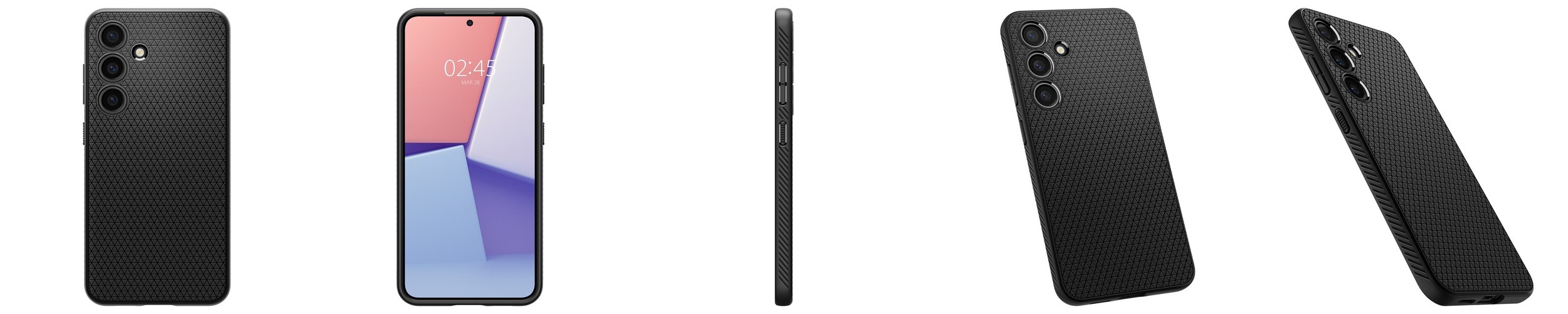 2배자력 맥세이프 임팩트 제로 디자인 범퍼 투명 케이스 스마일포커스, 갤럭시S22 울트라