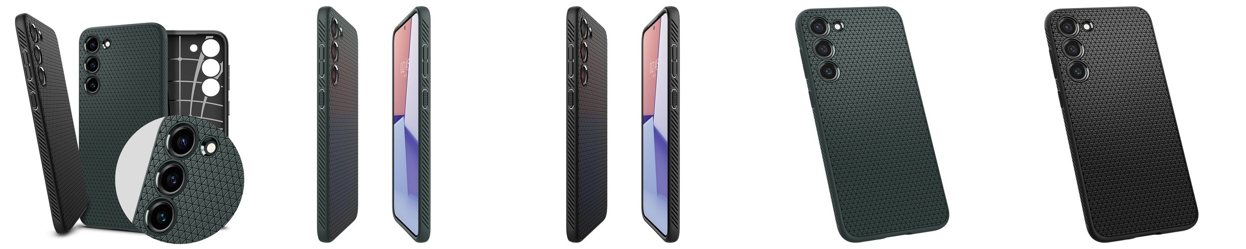 2배자력 맥세이프 임팩트 제로 디자인 범퍼 투명 케이스 스마일포커스, 갤럭시S22 울트라