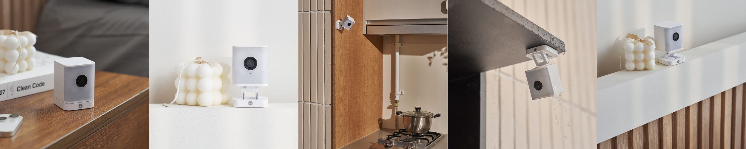 ★커버증정★[베스트03] 헤이홈 스마트 홈캠 고정형+Pro플러스+64G 메모리 2개 세트