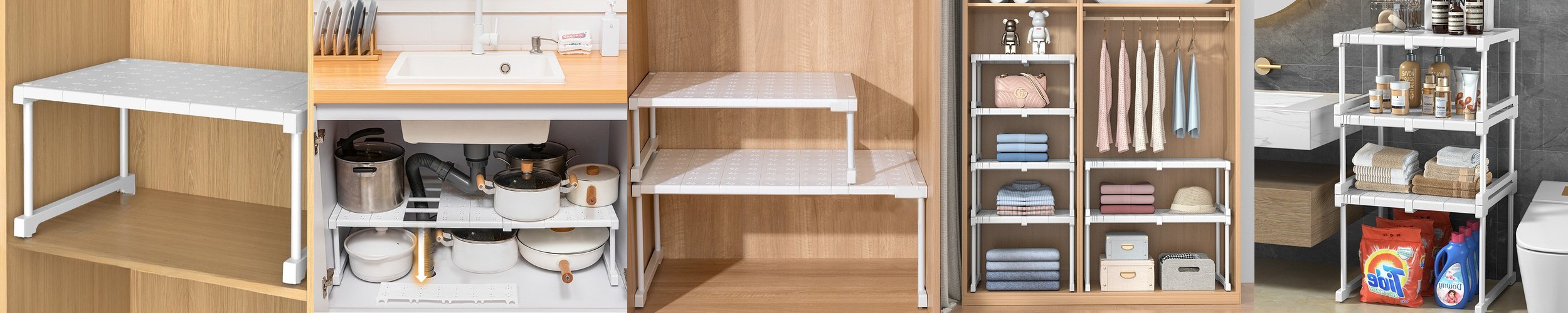 침대밑수납장 드레스룸 옷정리함 낮은 언더베드 리빙박스 대형 44L