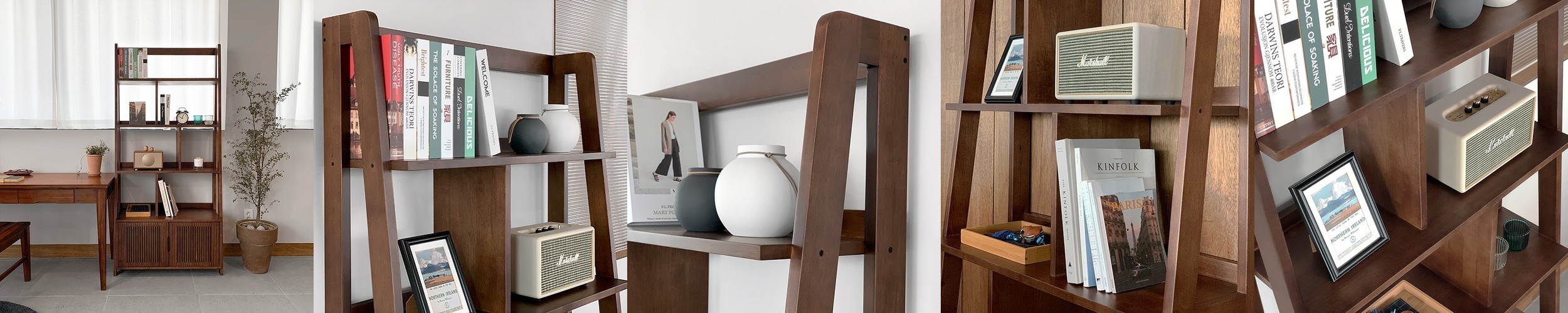 슬림 복도수납장 2단 2000 화이트에지 다용도 폭좁은 높은 베란다장 거실수납장