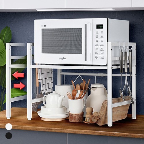 타이디 전자렌지 500 수납장 다이 광포 오븐 전기밥솥 거치대 레일 선반