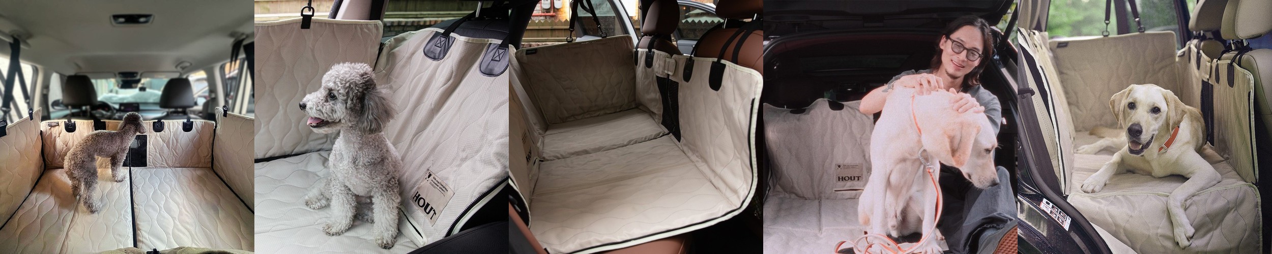 강아지 카시트 중형견 대형견 이동형 애견카시트 펫브랜디 그레이 L