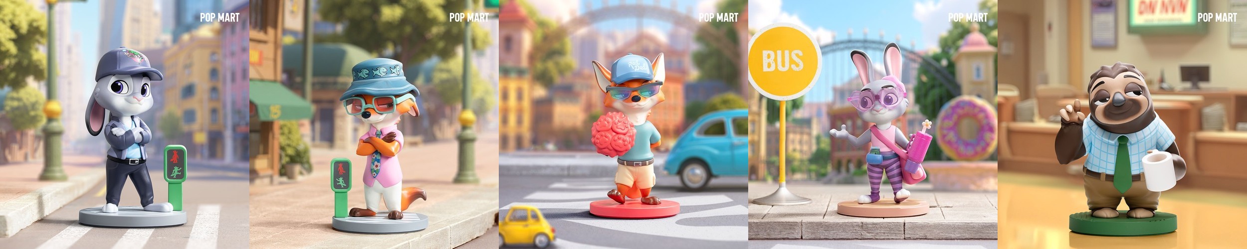 [팝마트] 스컬판다 여유로운 판다 인형 키링