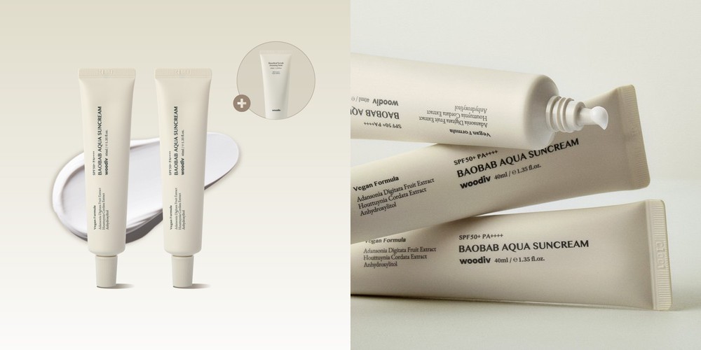 오가베베 무기자차 아기 유아 선크림 SPF50+ 리무버 자외선차단제