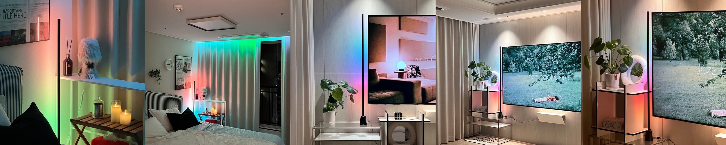 EdgeMe 삼탠바이미 거치대 삼성 lg tv M7 M5 룸앤티비 이동식 티비 스탠드