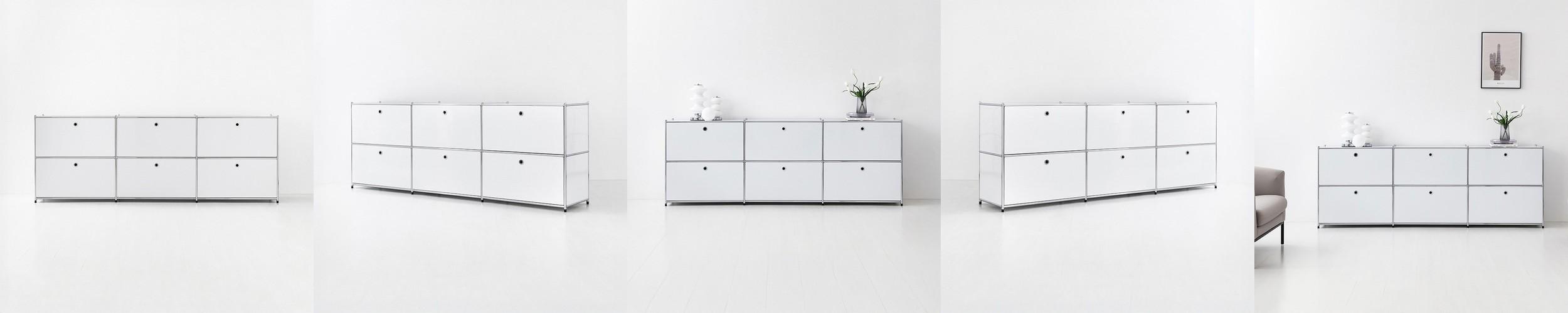 켈린 인테리어 디자인 화장대 스툴의자 켈린원형 화이트프레임 부클레누보