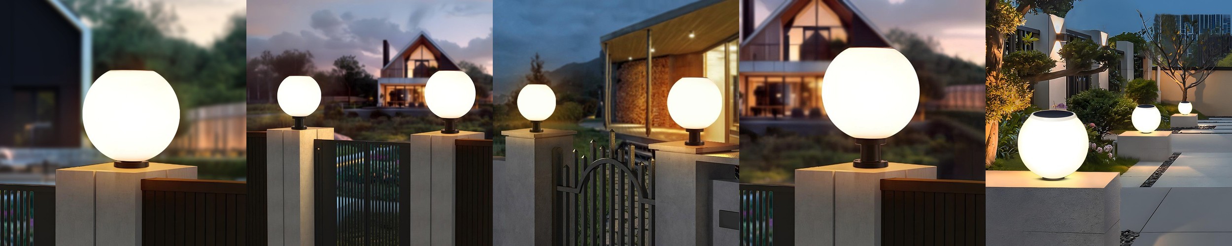 태양광 사각 문주등 LED가로등 태양열 카페등 데크 테라스 조명 조명등 외등 2세대 80