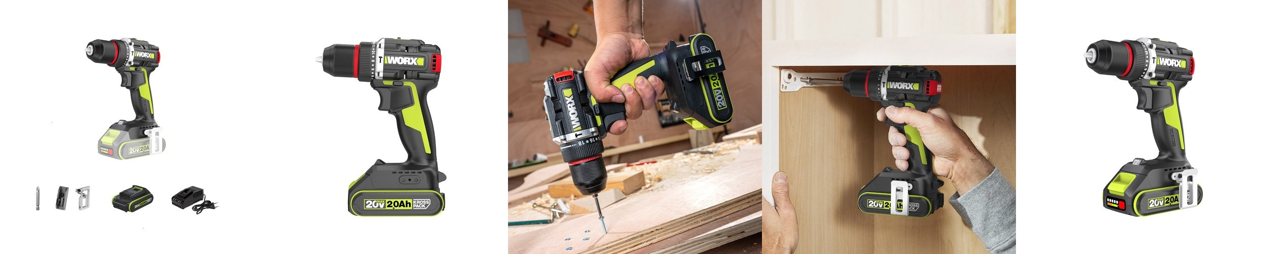 디월트 DCD799P2T 고성능 20V MAX 햄머드릴 듀얼팩 에디션