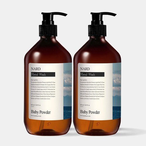 아이깨끗해 프리미엄 용기 450ml 2개 + 비건 용기 450ml 2개 + 400ml 리필 1개 증정