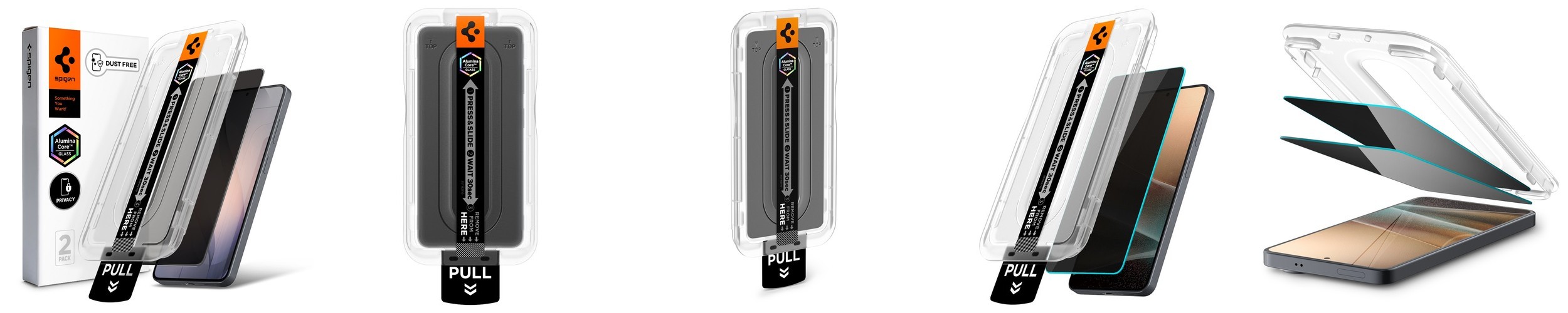 갤럭시시리즈 프라이버시 사생활 보호 액정필름 갤럭시S25, 1매입