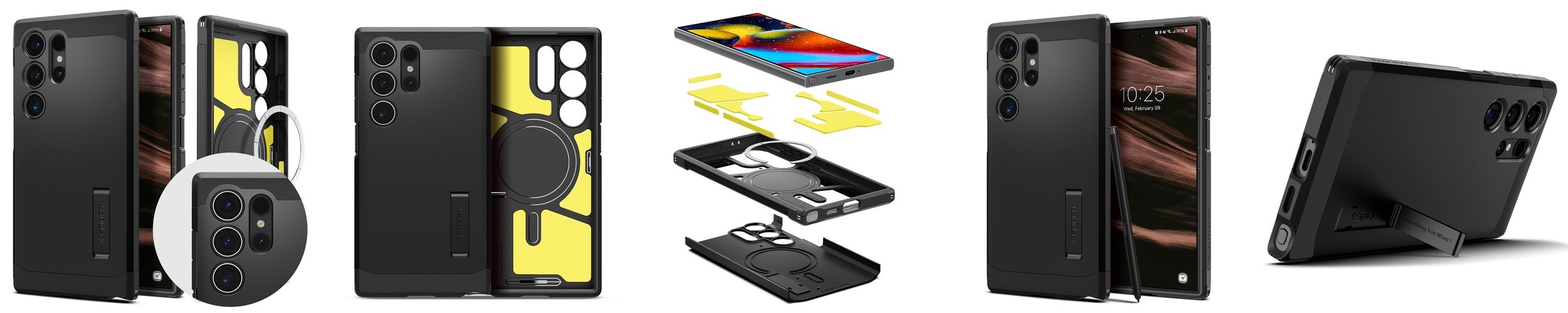 슈피겐 갤럭시S24 플러스 케이스 1mm 초슬림 투명 에어스킨하이브리드