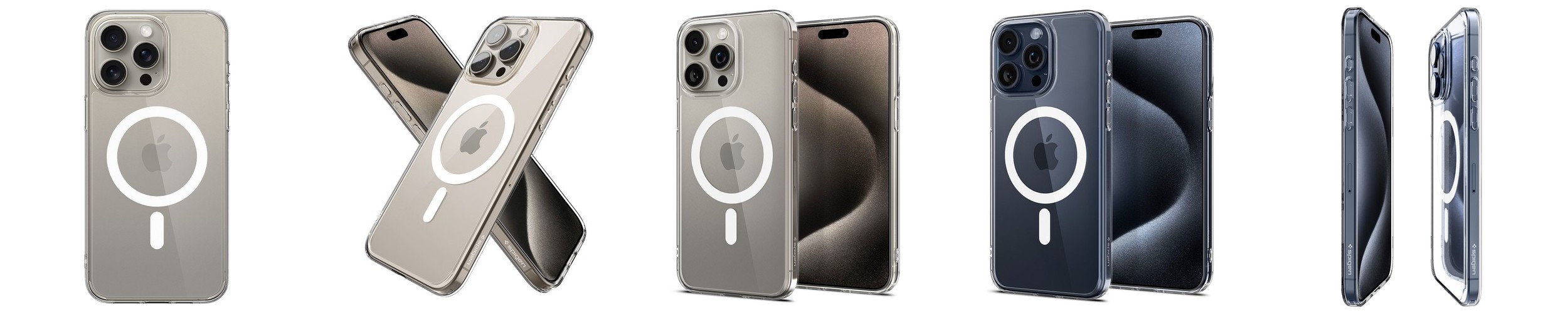 퓨어쉴드 2배자력 맥세이프 마그넷 방탄 범퍼 케이스 투명, 갤럭시A23