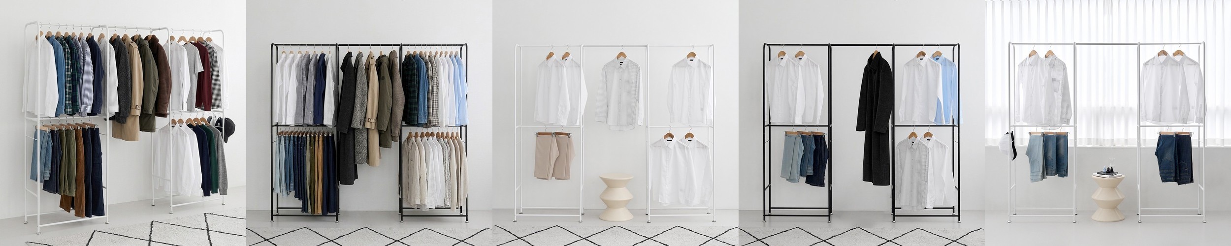 브루그 스탠드행거 KS1002/LDR 블랙