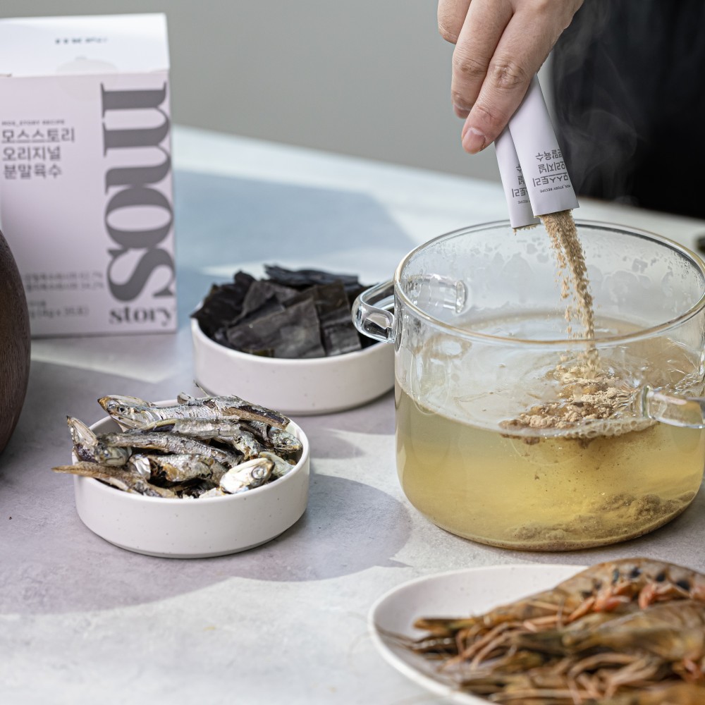 모스스토리 분말육수 오리지널 140g 후기｜가루 육수·코인육수 비교·국물요리 만능템 정리