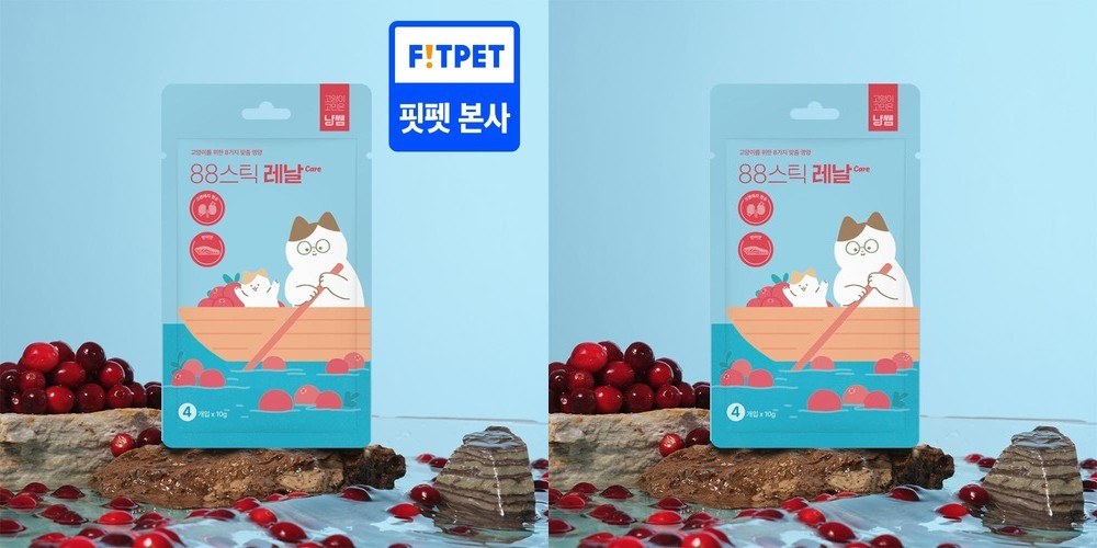 3651 미니바이츠 고양이 트릿 간식 국내산 3종 세트, 115g, 1개