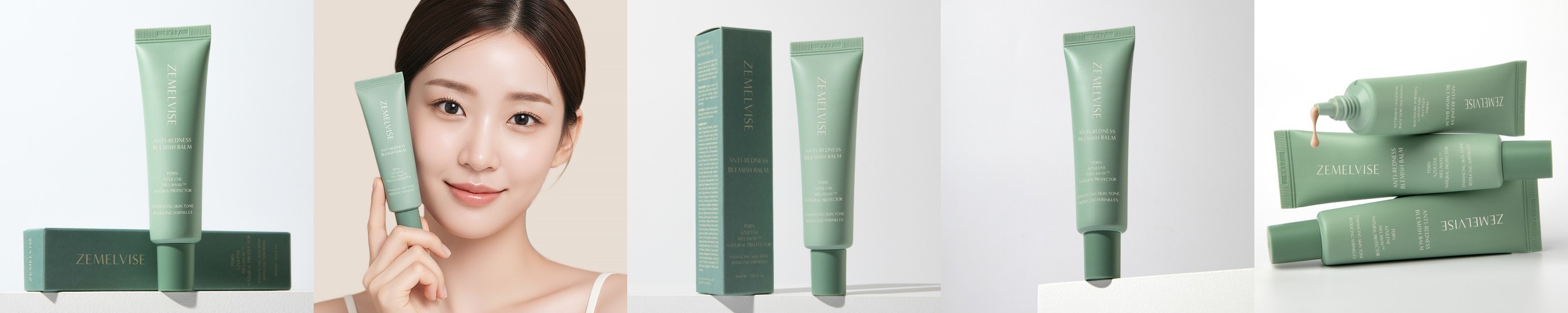 [세잔느] 메이크 킵 베이스 라이트블루+미니 베이스 브러쉬 기획 SET SPF28 PA++(N배송)
