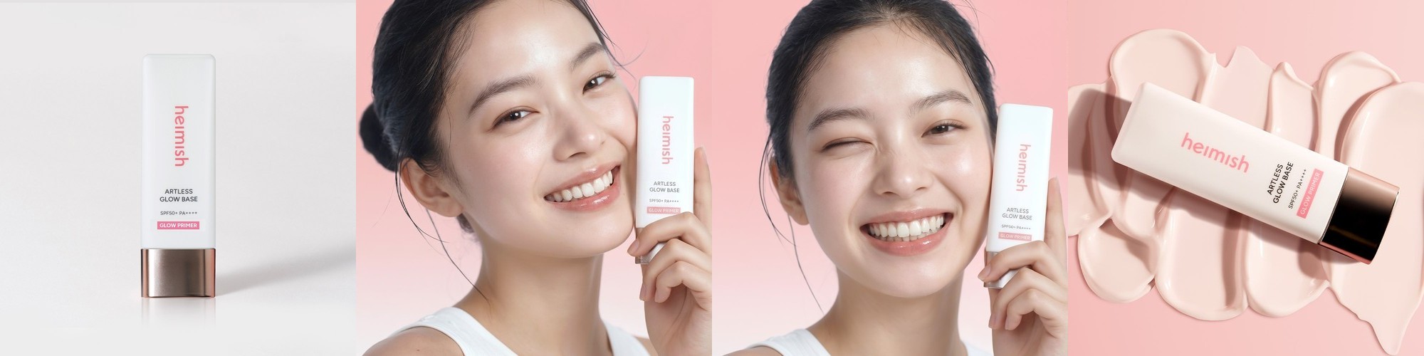 [세잔느] 메이크 킵 베이스 라이트블루+미니 베이스 브러쉬 기획 SET SPF28 PA++(N배송)