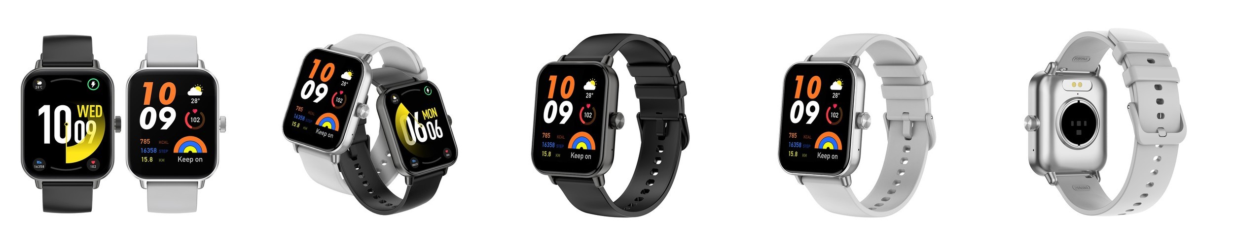 애플워치 11 GPS 로즈 골드 알루미늄, 42mm, 라이트블러시 스포츠밴드 M/L