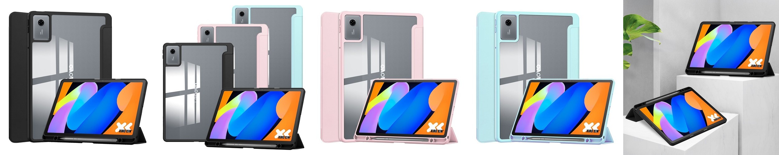 데이웍스 갤럭시탭 S6 Lite 라이트 블루투스 터치패드 키보드 북커버 케이스 S펜 수납
