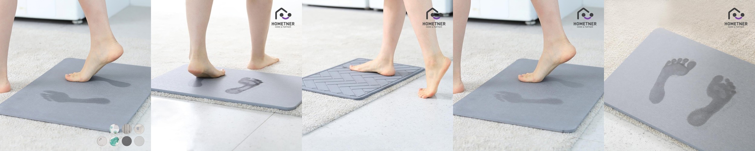 디아르 프리미엄 극세사 주방 매트 욕실 화장실 현관 침실 발매트 50x120cm
