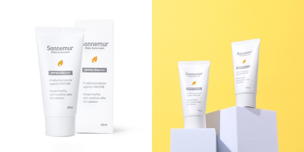 더하르나이 시카이드 무기자차 선크림 SPF50+ PA++++ 50ml, 2개