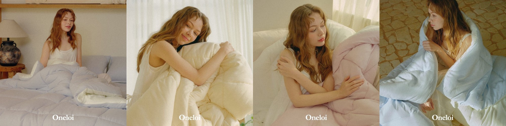 오넬로이 이불 알러지케어 먼지없는 옥수수솜 고밀도 극세사 차렵이불 헬렌 단품S