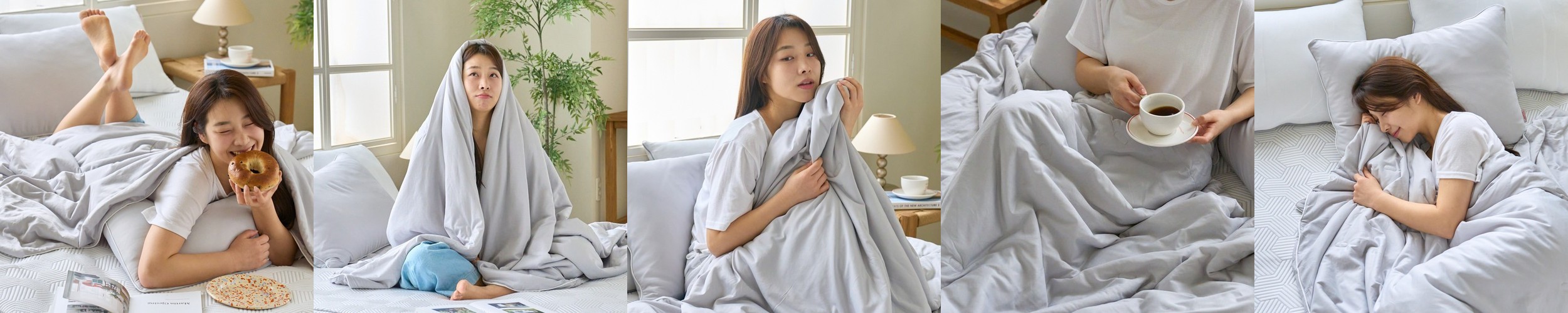 오넬로이 이불 알러지케어 먼지없는 옥수수솜 고밀도 극세사 차렵이불 헬렌 단품S