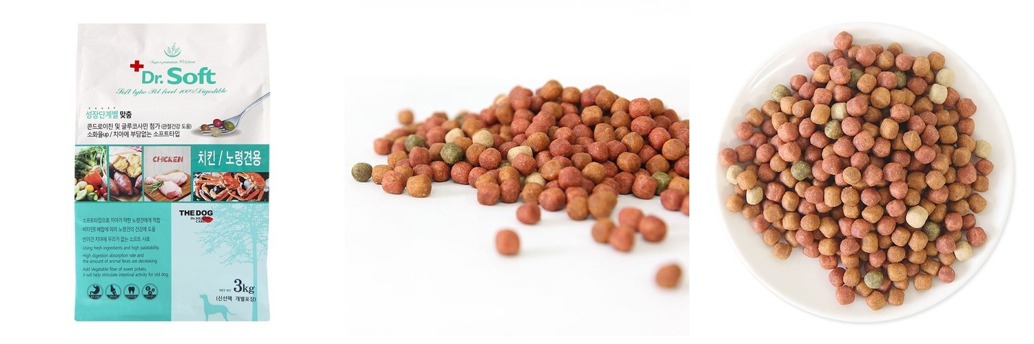 페노비스 강아지 가수분해 알러지 눈물 사료 바이탈코어 어덜트, 1kg, 3개