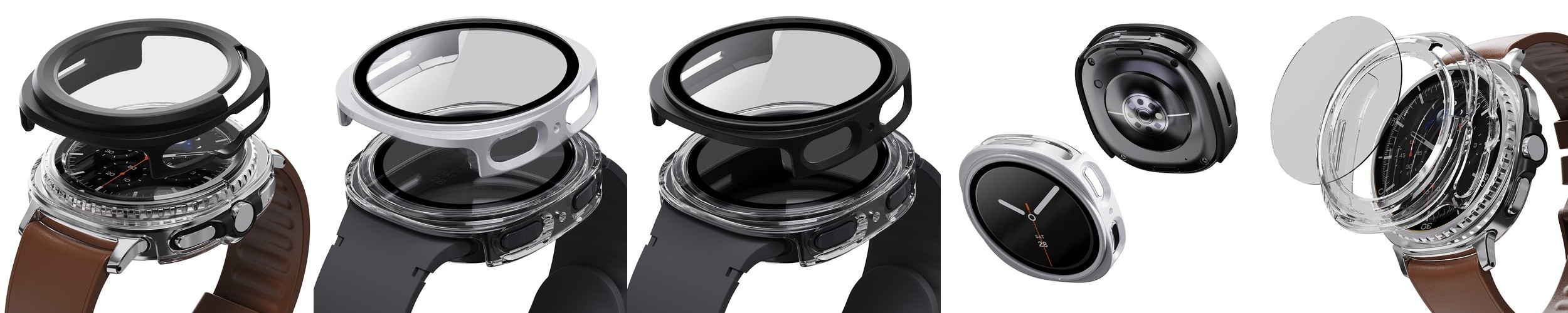애플워치 스트랩 SE3 SE 9 8 지샥 일체형 밴드 시계줄 오닉스 44MM/45MM, 지프로텍션 블랙