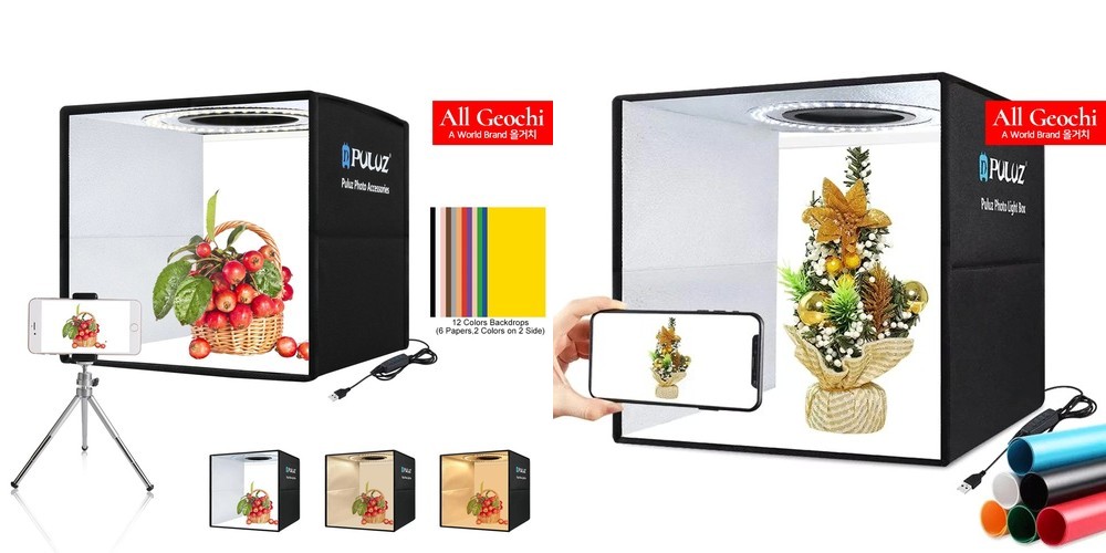 항공샷 거치대 수직촬영 북스캔 책스캔 61cm 유튜브 셀프촬영 링라이트 포함